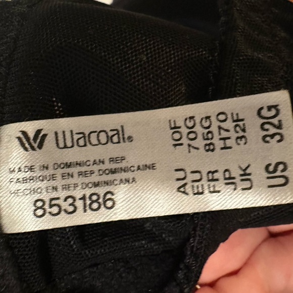 Wacoal Black Retro Chic Contour Bra - Picture 5 of 9